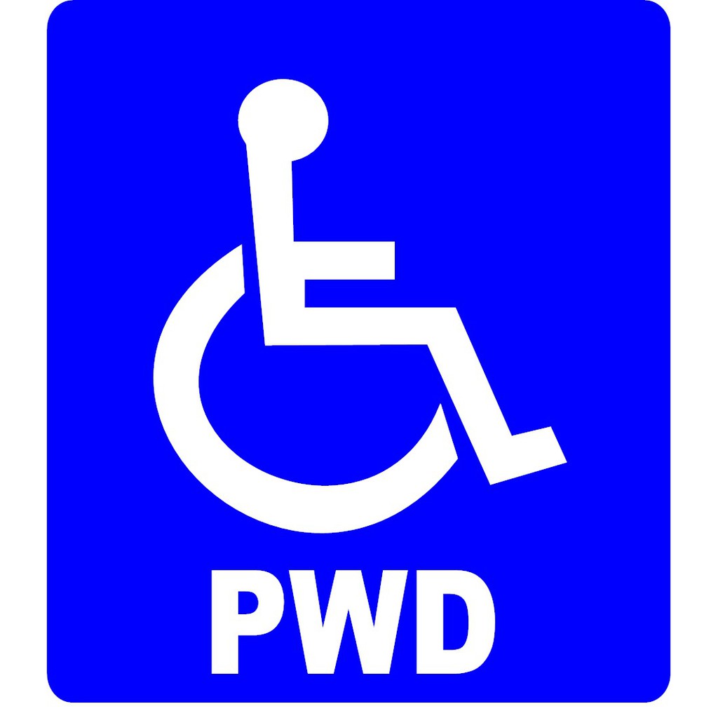 PWD VINYL STICKERS LOGO Shopee Philippines