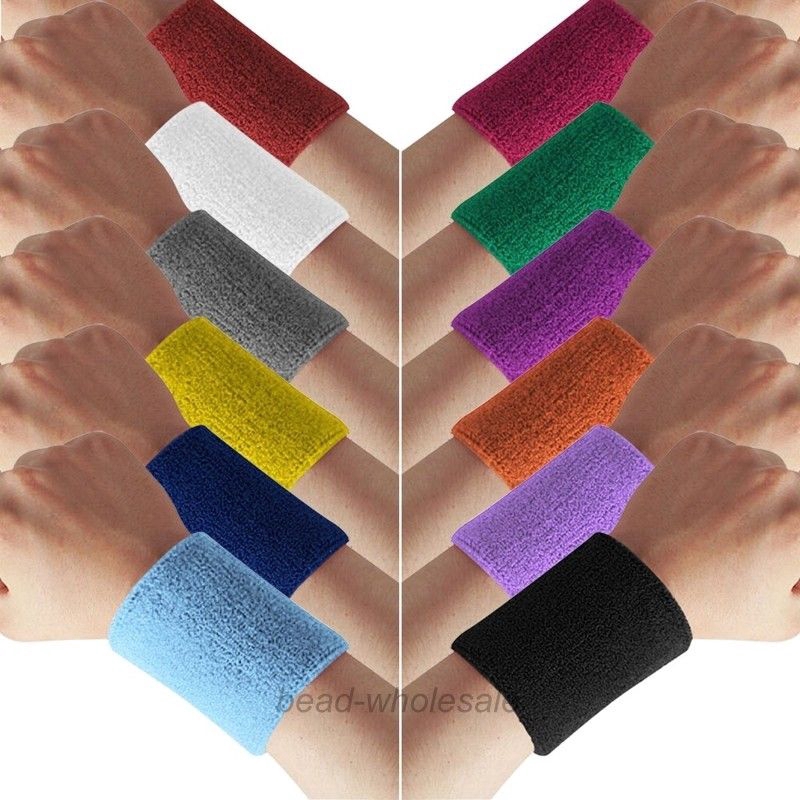 Sports Basketball Unisex Cotton Sweat Band Sweatband Wristband Wrist Band Shopee Philippines