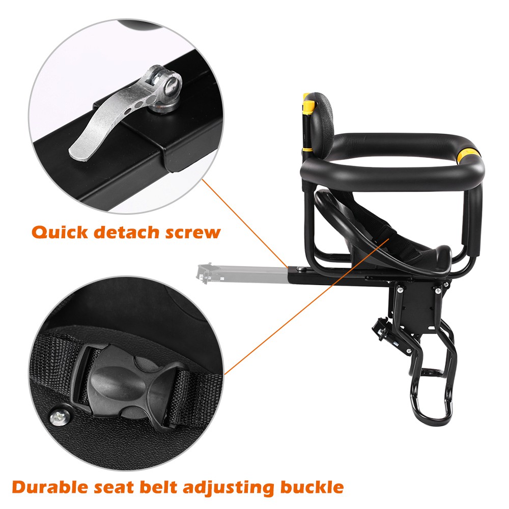 child bike seat back mount