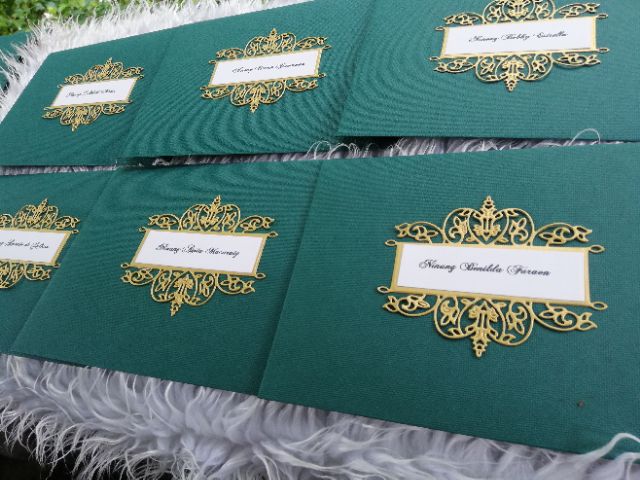 Add-on guest name tags for invitation | Shopee Philippines