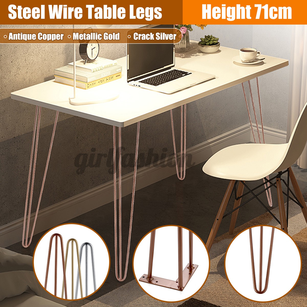 3 prong hairpin table legs