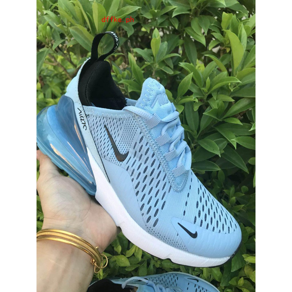 light blue nike 270