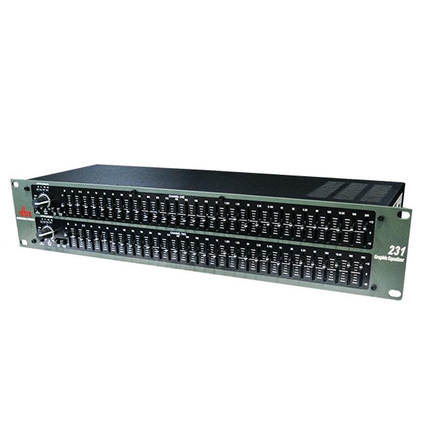 DBX 231 Dual Channel 31 Band Graphic Equalizer Shopee Philippines
