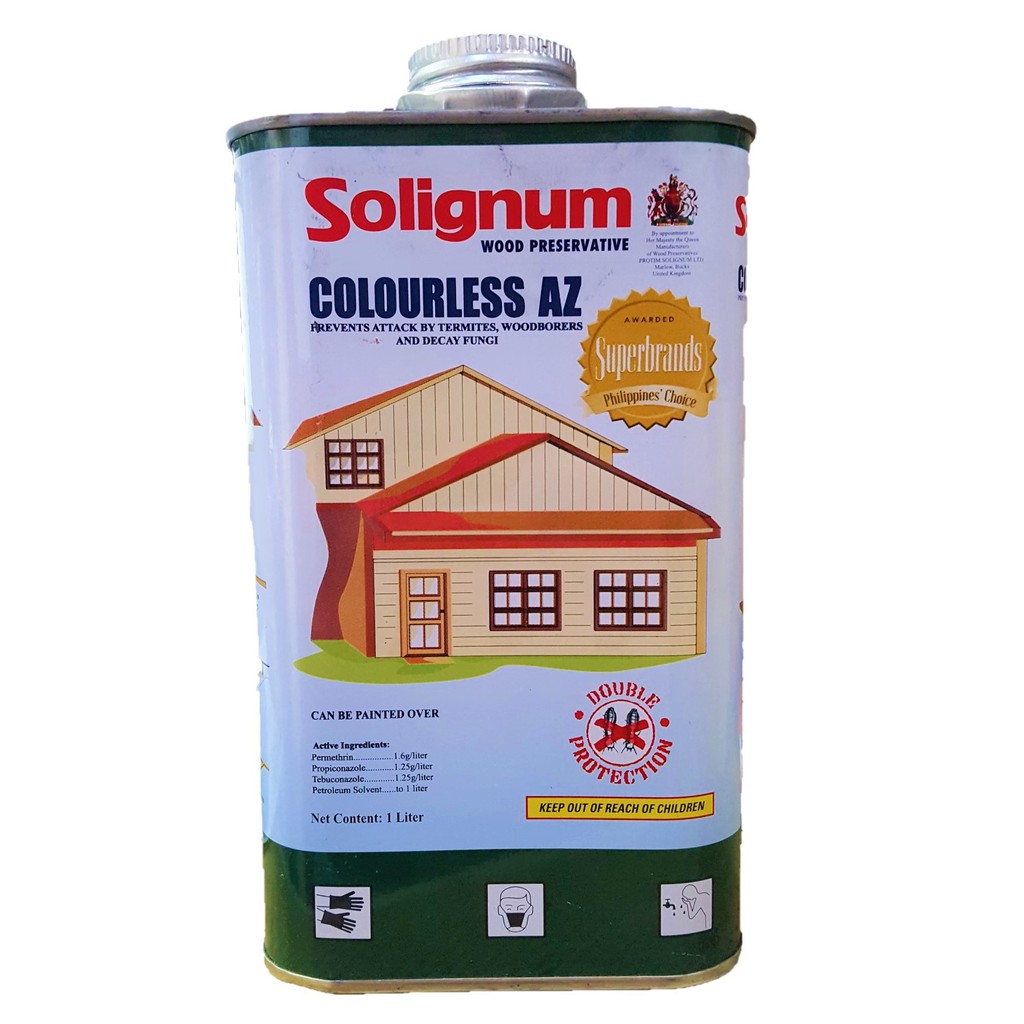 Solignum Wood Preservative For Termite Control 1l Shopee Philippines