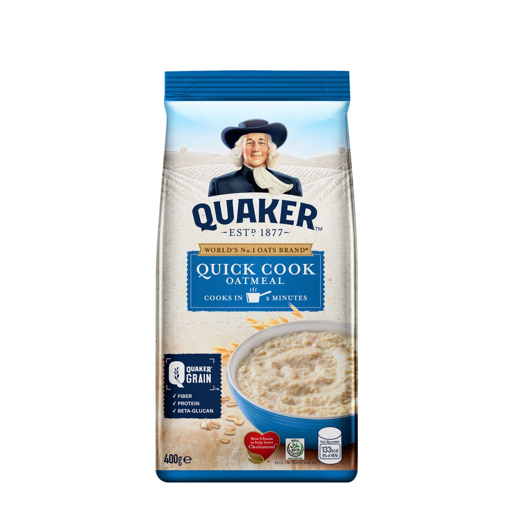 Quaker Quick Cooking Oatmeal 400g Shopee Philippines