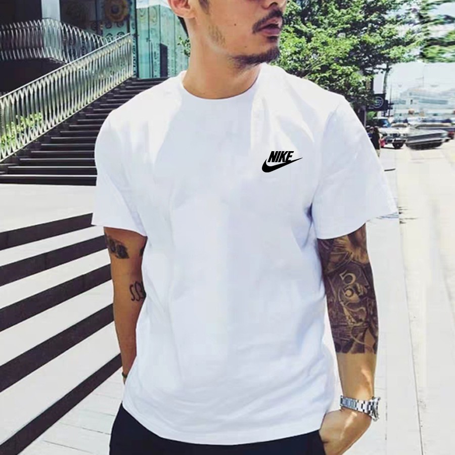 2021 new Nike T-shirt men's short-sleeved cotton T-shirt | Shopee ...