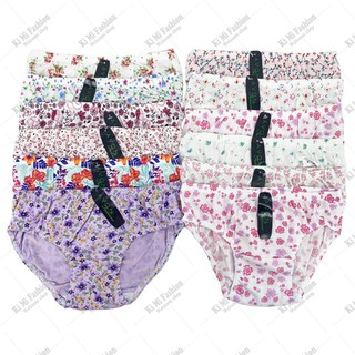 kimiph 6pcs12pcs COD panty for women Cotton Underwear  Panties