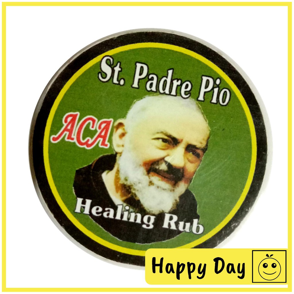 St. Padre Pio Healing Rub Ointment - 100% Authentic (20g) | Shopee