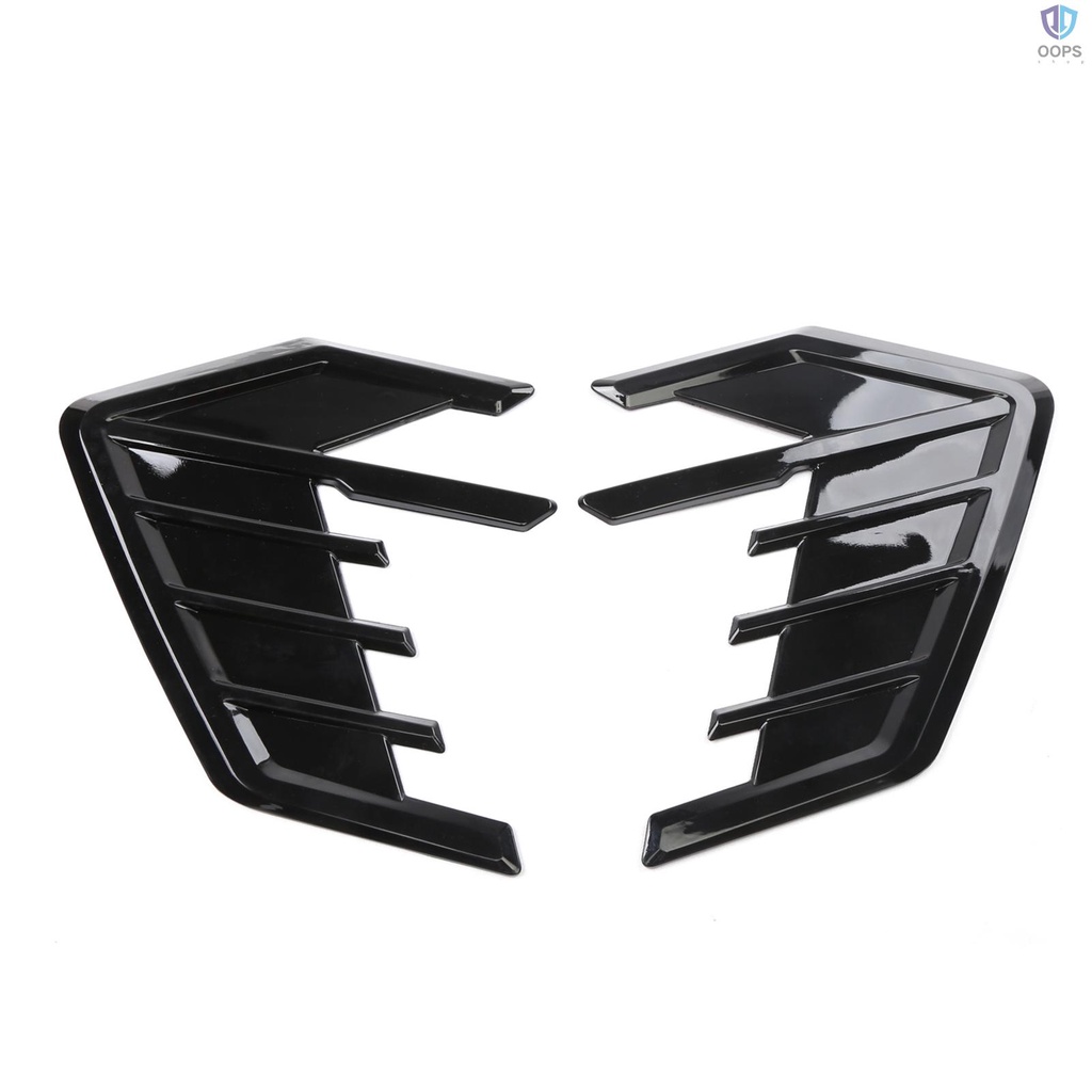 OOP Universal 2pcs Car Fender Side Vents Decor Air Flow Intake Hole
