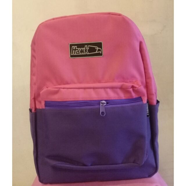 hawk bag pink and blue