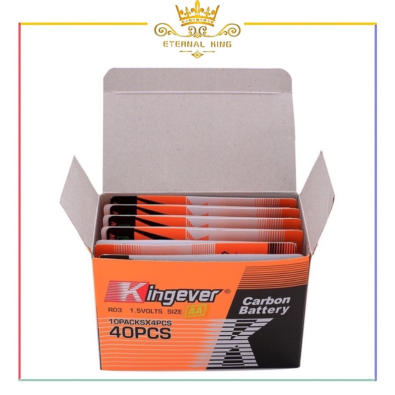 EK⚡️ Kingever Extra Heavy Duty Battery 1 BOX Double A Battery Triple A
