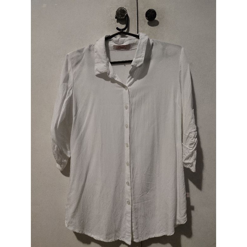 Crissa Formal White Blouse | Shopee Philippines