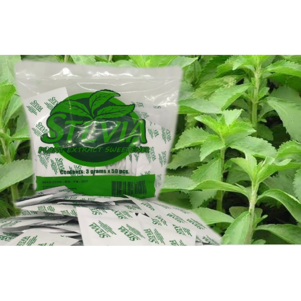 Stevia Plant Extract Sweetener 3grams X 50Pcs. Shopee Philippines