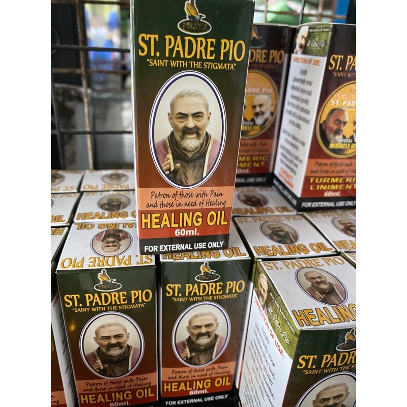 Padre Pio Healing Oil | Shopee Philippines