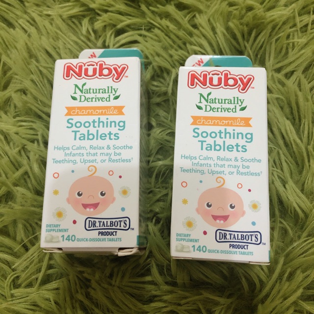nuby calming tablets