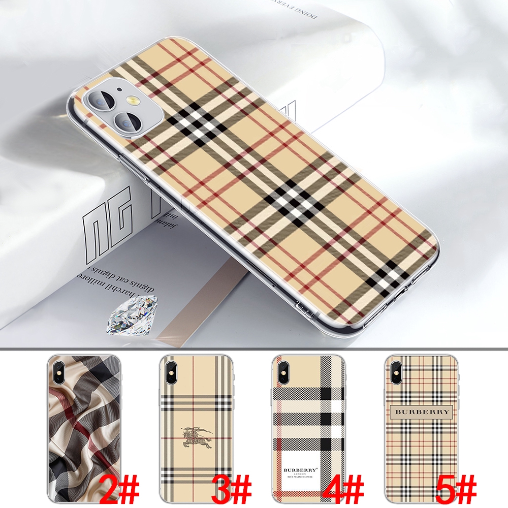 burberry pattern phone case