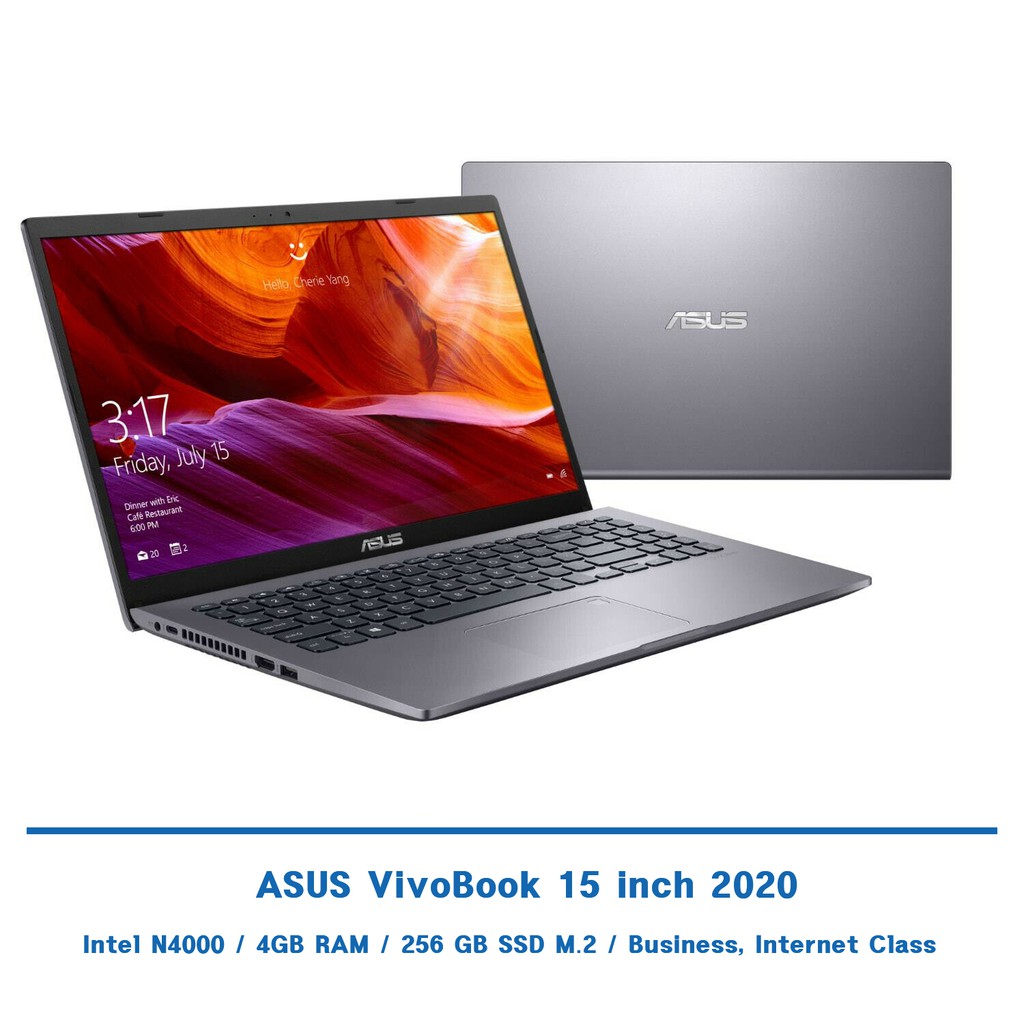 görmezden gelmek klişe Meli  ASUS VivoBook Laptop 2020 Released X509MA 15.6 inch FHD Business / Internet  Class / Intel Celeron N4000 uo to 2.6 GHz / 4GB DDR4 RAM / 256 GB SSD M.2 |  Shopee Philippines