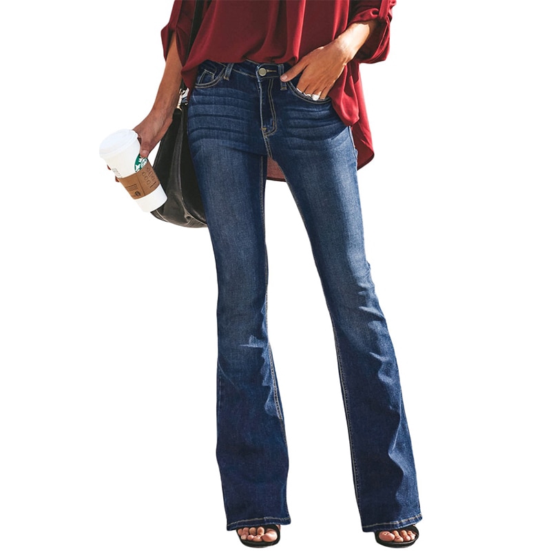 high waisted black denim jeans