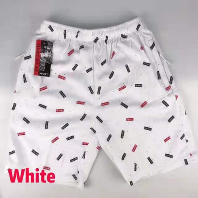 white supreme shorts