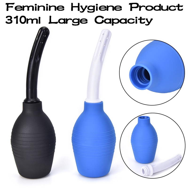 Feminine Hygiene Product 310ml Large Capacity Cleaner Rectal Enemator Enema Syringe Stream 9622