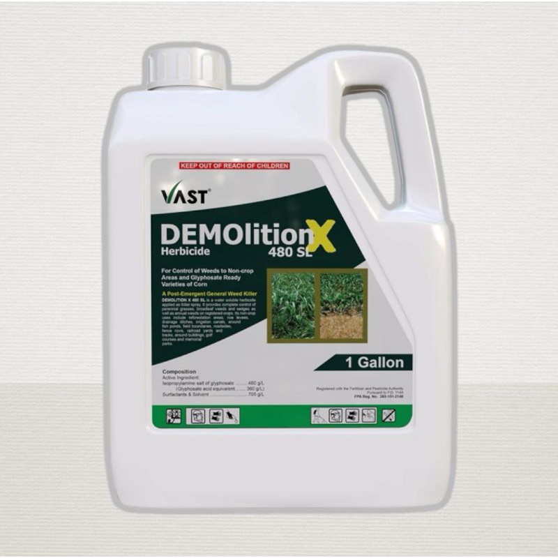 DEMOLITION X 480 SL HERBICIDE GALLON Shopee Philippines