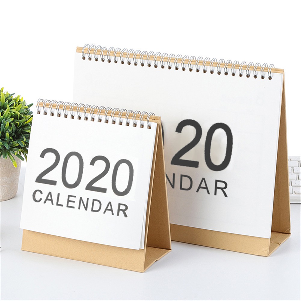 Desk Calendar Calendar Planner 2019 2020 Desk Top Flip Calendar
