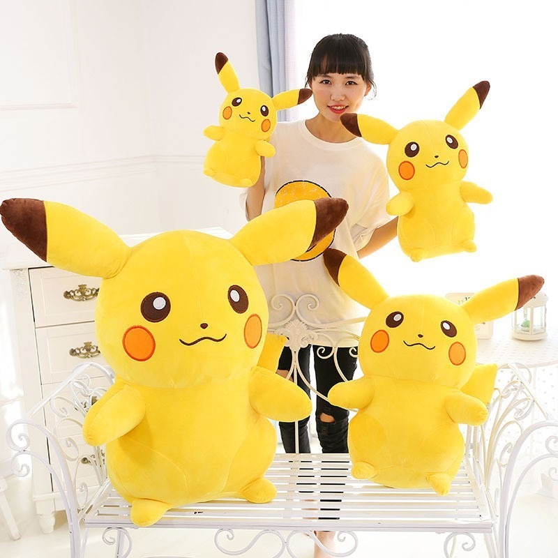 Pikachu Stuffed Toys with Charizard Hat Plush Soft Toy Stuffed Animal Doll  | Shopee Philippines