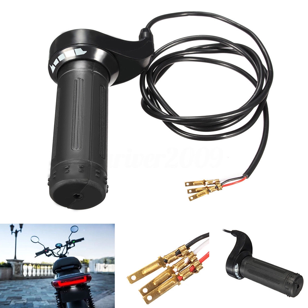 3 Wire EBike Twist Throttle 24/36/48V Electric Scooter ...