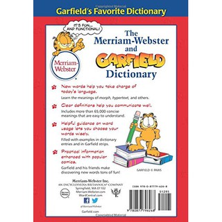 The Merriam-Webster and Garfield Dictionary | Shopee Philippines