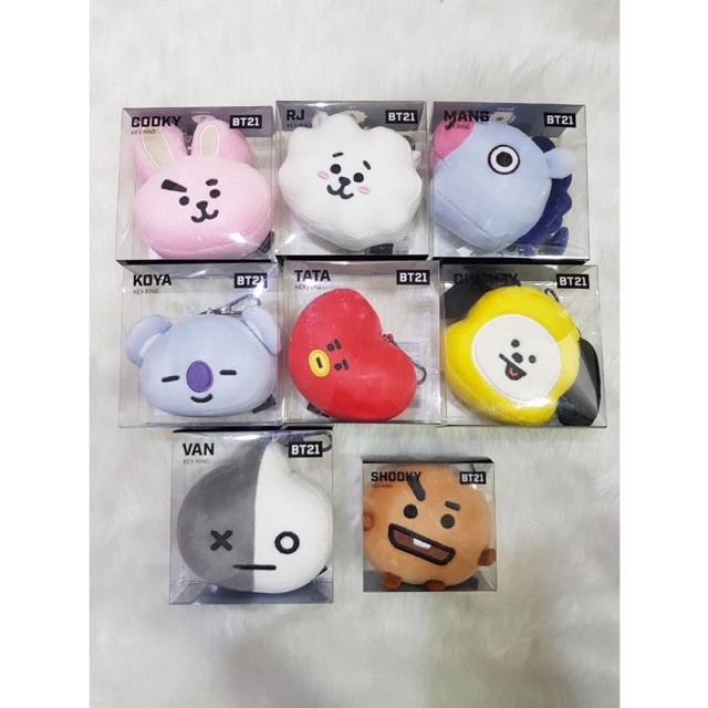 bt21 head plush