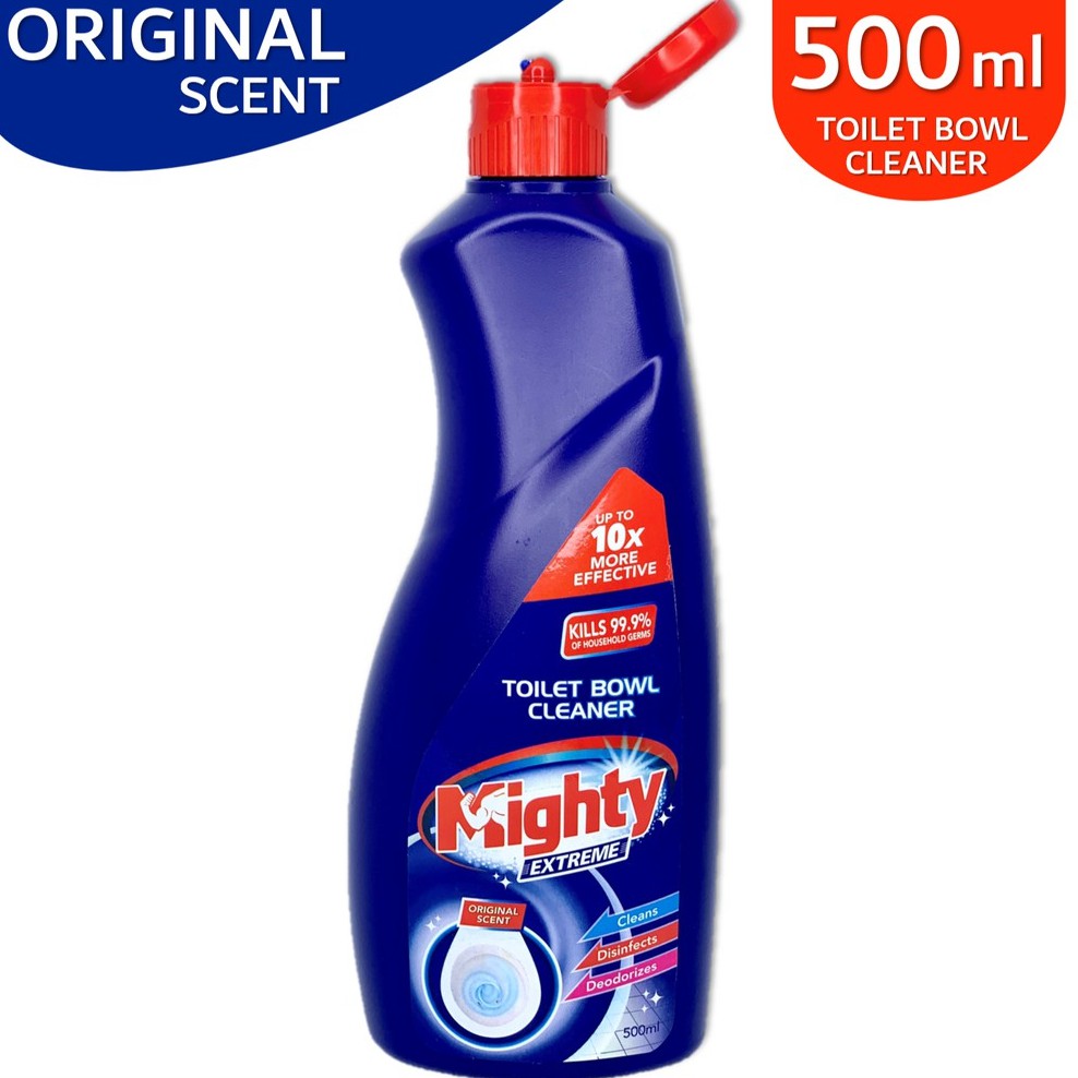 Mighty Extreme Toilet Bowl Cleaner Original (TBC Blue 500ML) Shopee