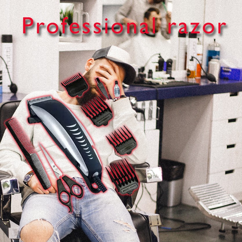 ORIGINAL Professional Quiet Hair Clippers Cordless Rechargeable Barbers