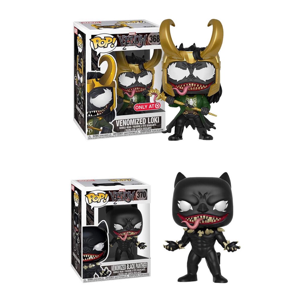 venomized black panther funko pop