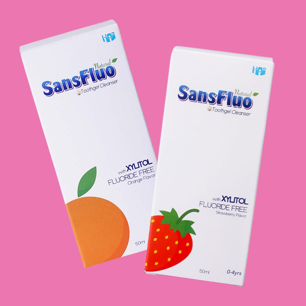 SansFluo Natural Toothgel Cleanser 50 ml