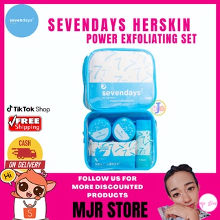 SEVENDAYS Power Exfoliating Set by HerSkin RevitaGlow Kath Melendez Her Skin Seven Days 7 days #7