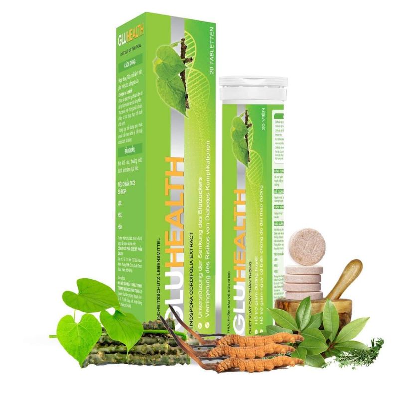 GLUHEALTH EFFERVESCENT TABLETS ( NEW EFFERVESCENT TABLET TO PREVENT AND