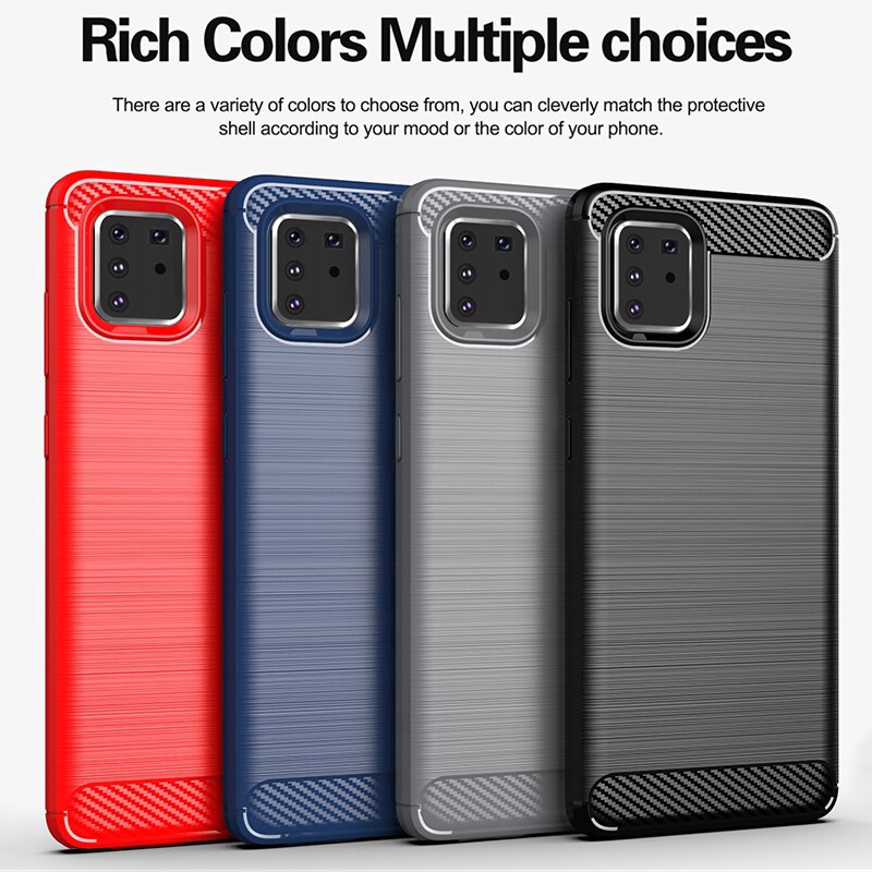 Samsung Galaxy Note 10 Lite Case Soft TPU Phone Case Back Cover