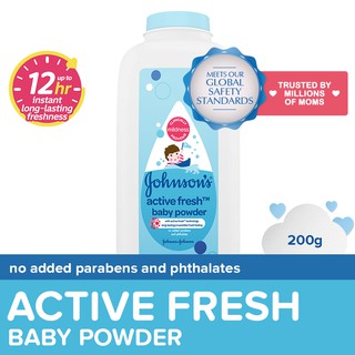 Johnson's Active Fresh Baby Powder 200g