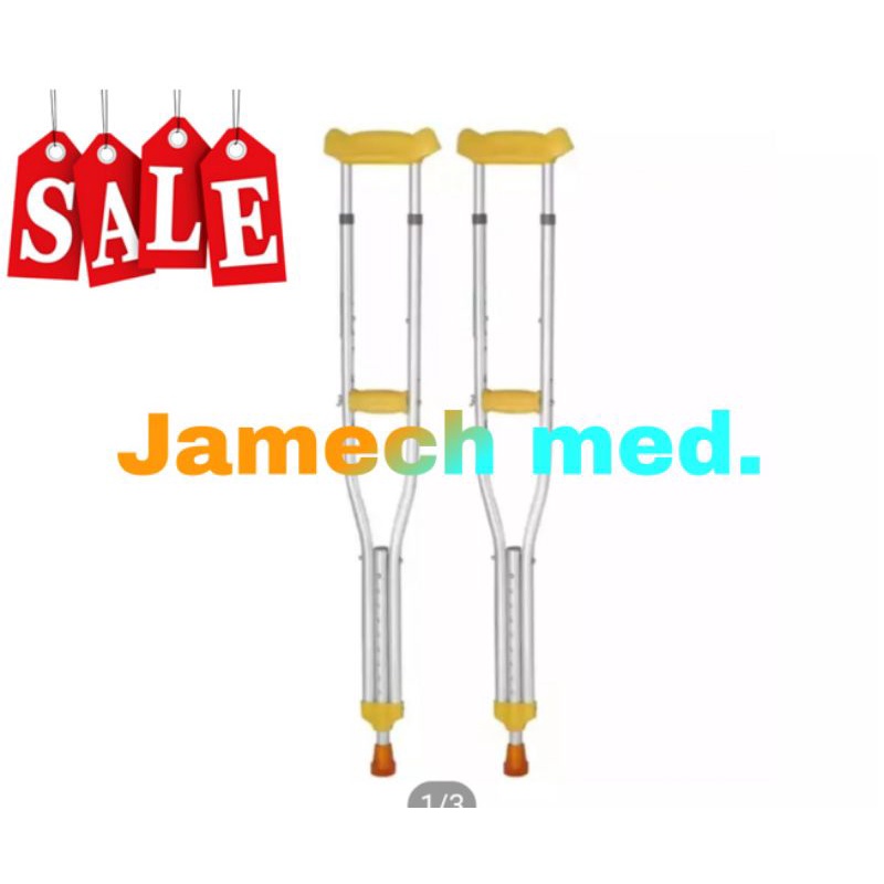 Aluminum Adjustable Crutches (Adult) Shopee Philippines