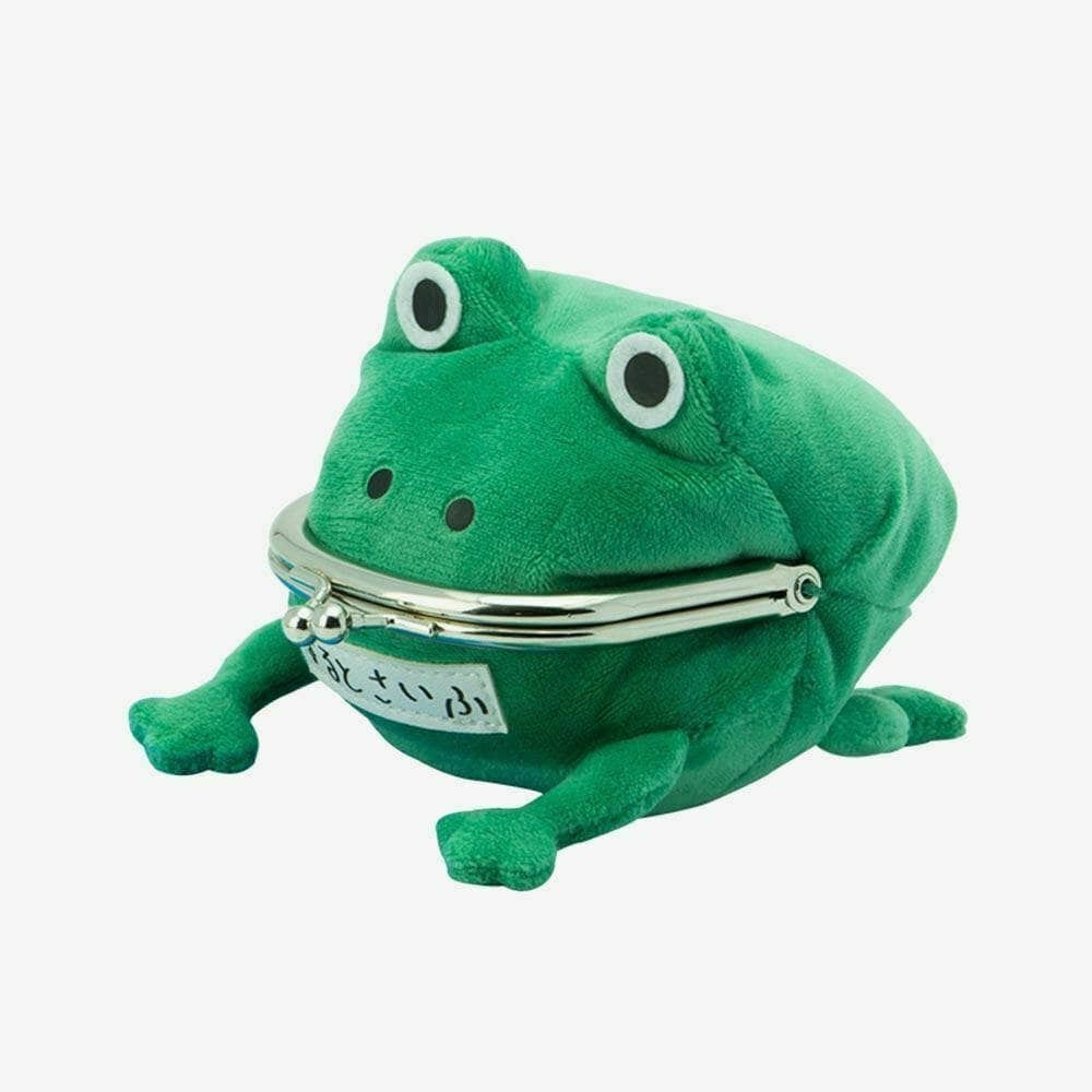 NARUTO SHIPPUDEN GAMA CHAN FROG 3D PLUSH COIN PURSE NEW WITH TAGS