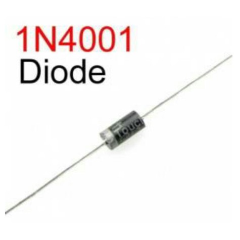 ⚡10pcs IN4001 Rectifier Diode axial lead general purpose diode⚡ ...