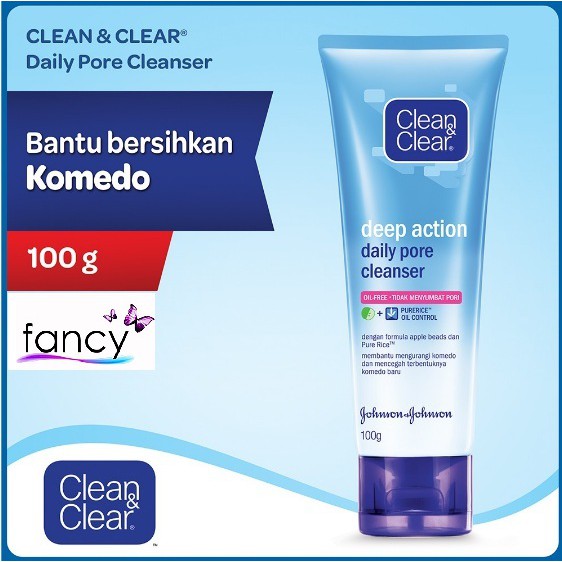 deep action daily pore cleanser