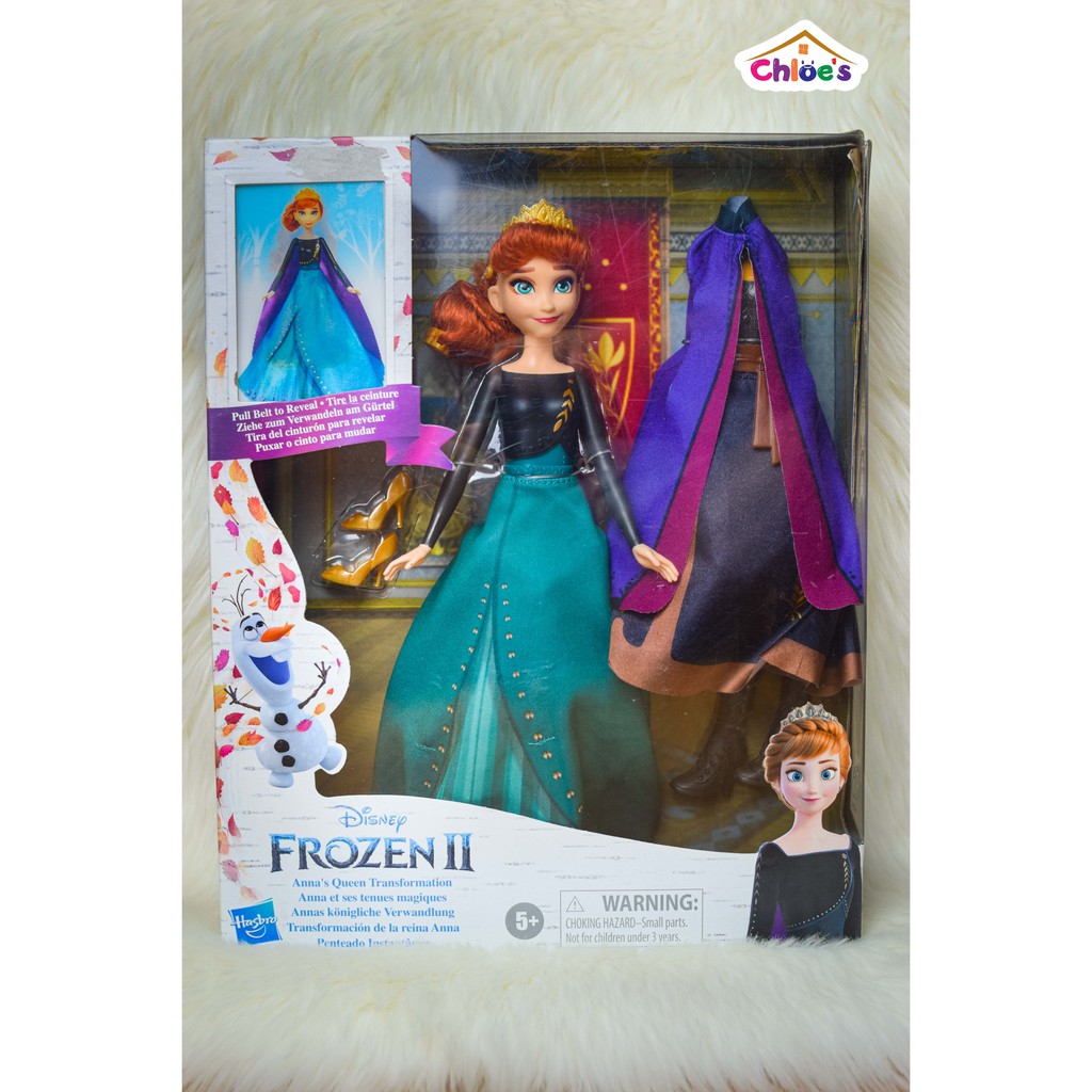 disney's frozen 2 anna's queen transformation