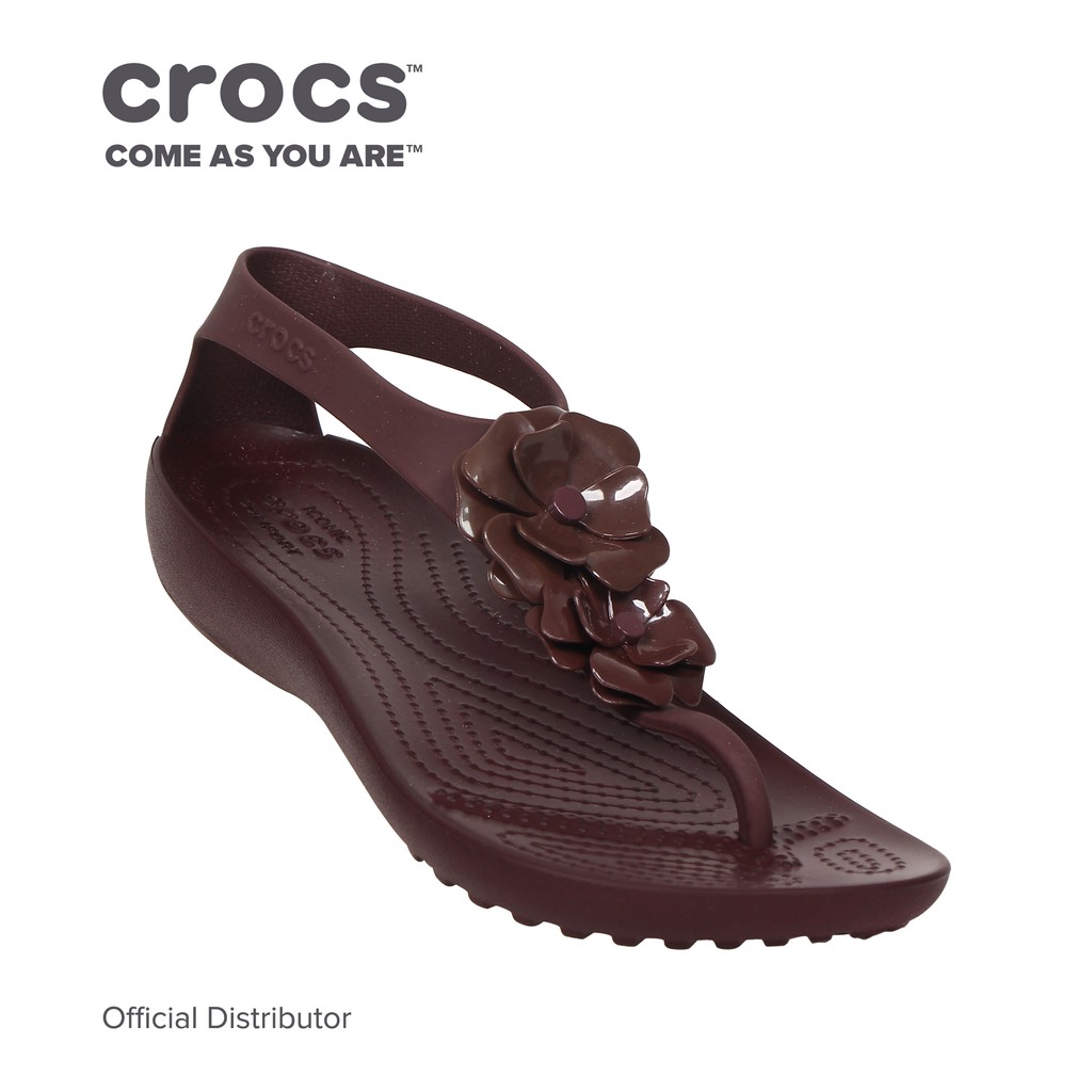crocs serena embellished sandal