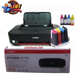 Brandnew Canon ip2770 printer w/continous ink system (Print Only)