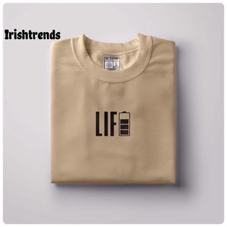 Life aesthetic minimalist T-shirt unisex high-quality