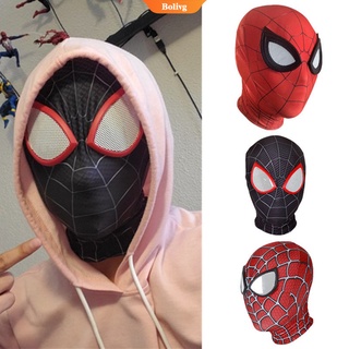 The Avengers Iron Spiderman No Way Home Miles Morales Deadpool Elastic Mask Spider Man Headcover Cosplay Headgear For Adult Kids [BL] #1