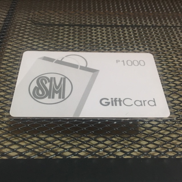 SM Gift Card 1000 Shopee Philippines