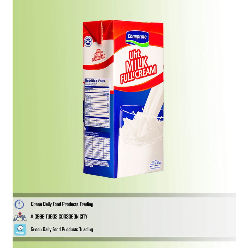 Conaprole Full Cream Milk 1L Shopee Philippines