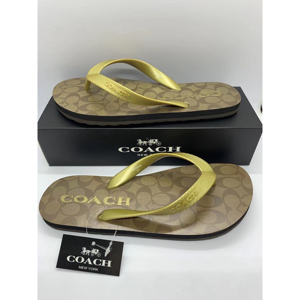USA Coach highend flipflops, beach slipper, outdoor slipper, Lady